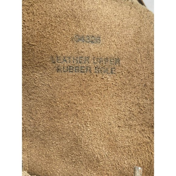 J.Crew Tan Suede Leather Bootie Size 8 Wedge MacAlister Desert Ankle Boot Italy - Picture 7 of 8